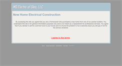 Desktop Screenshot of mdelectricohio.com